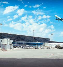 Rubber and polyurethane bearing pads used in airport infrastructure for durability and support.