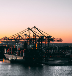 Marine and dock structures reinforced with elastomeric bearing pads for stability.